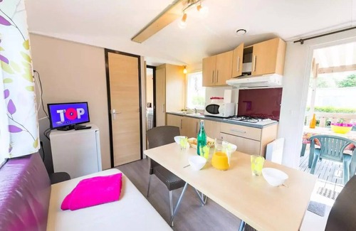 Guerande House | Campsite La Fontaine* - Mobile Home EVOL 27 3 Rooms 4 People