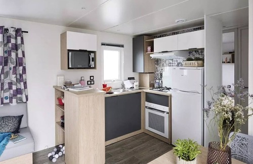 Guerande House | Campsite La Fontaine* - Mobil Home LUXE Lo83/Lo87 4 rooms 6 people