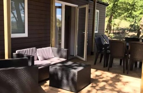 Bollene House | Campsite La Simioune* - Mobil Home Premium Montmirail 4 rooms 4 adults + 2 children Air-conditioned