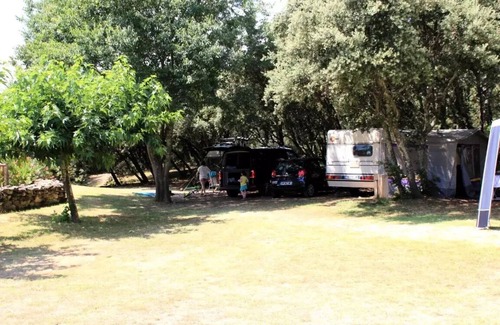 Junas House | Campsite Les Chênes * - MOBILE HOME Comfort - 2 ch - 24m2/Palmier and Olivier 4 persons