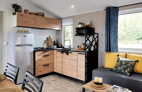 Jard-sur-Mer House | Campsite maeva Breathe Summer fragrances * - Mobil-Home SANTA FE 3 Rooms 4/6 People + TV
