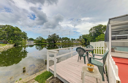 Miramar House | Canal-Front Gem w/Pool: 3 Mi to Hard Rock Stadium