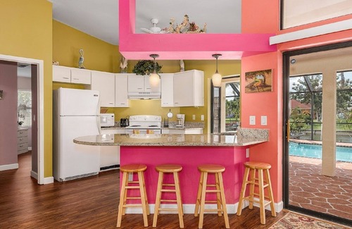 Fort Myers Villa | CAPE CORAL FLORIDA WATERFRONT WITH HEATED POOL, PRIVATE DOCK