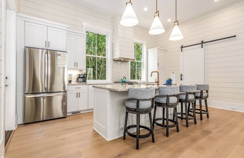 Keepers Landing House | Cape Fear Station: Stunning Custom Home with Forest Views