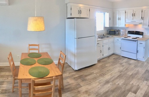 Nags Head Apartment | Captains Quarters, Less than 1 block to the beach!Covered Porch, Full Kitchen