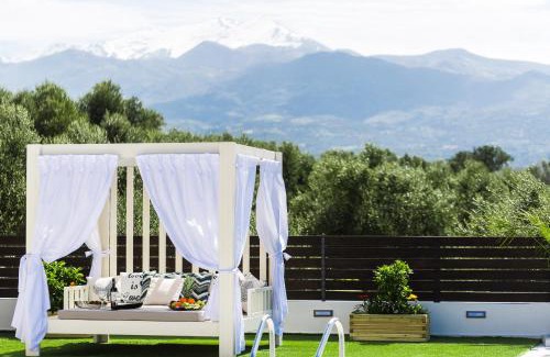 Roumeli Villa | Caramel Villa, with 40m2 Pool & Spa Whirlpool, By ThinkVilla