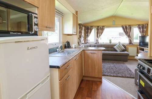 Ludchurch Cottage | CARAVAN 2 AT BLACKMOOR FARM, pet friendly, with a garden in Tenby