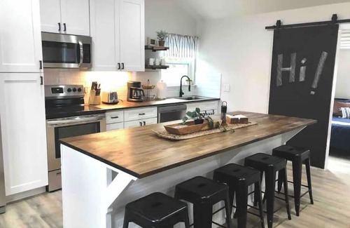 Austin Cabin | "Cardinal" cabin in 2 acre boutique tiny home resort w pool!