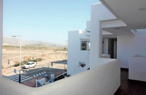 Mar de Pulpi Apartment | Casa Amapola azotea y piscina comunitaria
