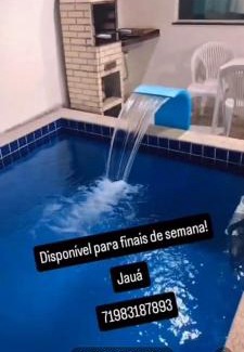 Jaua House | Casa com piscina em jauá