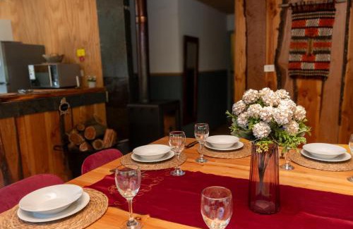 Pucon House | Casa con Tinaja y vista al Volcán