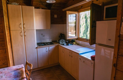 Los Alcazares Cabin | Casa de Madera con Piscina Privada
