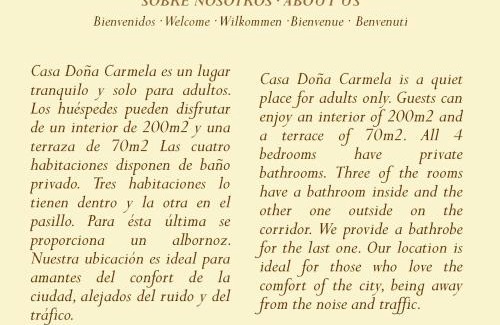 Santa Cruz de Tenerife Bed & Breakfast | Casa Doña Carmela GuestHouse - Tenerife