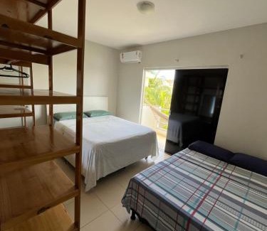 Porto Seguro Apartment | Casa Duplex em condomínio na Praia de Taperapuam - acomoda 7 hóspedes