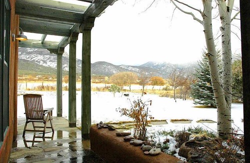Arroyo Seco House | Casa Miguel- Indoor Pool -Tennis- Fireplace -Mountain views- Hot Tub -Wifi
