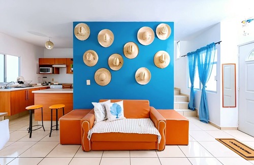 Las Jarretaderas House | Casa Sombreros con Aire acondicionado, wifi y alberca