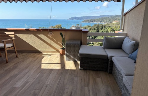 Castiglioncello Apartment | Casamare37 lovely studio apartment with terrace in residence with swimming pool