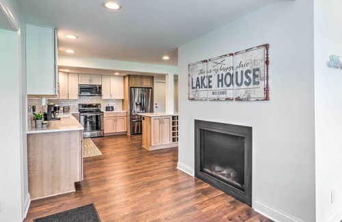 Campbellsport House | Cascade Lakefront Home: Boat Dock, Fire Pit!