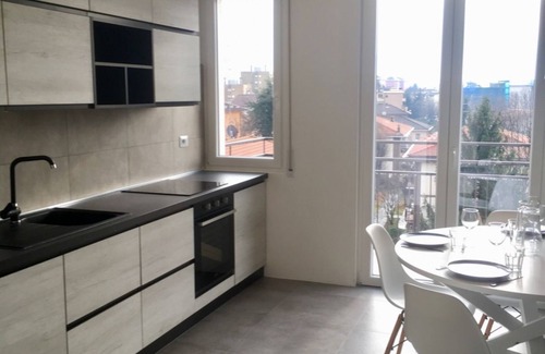 Cernusco sul Naviglio Apartment | CaseOspitali - CASA LUMIÈRE - two-room panoramic apartment
