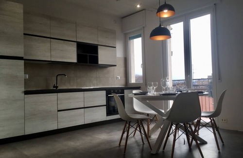 Cernusco sul Naviglio Apartment | CaseOspitali - CASA LUMIÈRE - two-room panoramic apartment