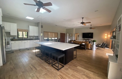 Nokomis House | Casey Key Oasis 3BR home on .75 acre w heated pool, boat dock, beach access
