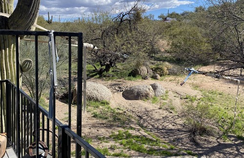 Cave Creek Cottage | Cave Creek Casita❤️ 1 bedroom on seasonal creek-views-hot tub