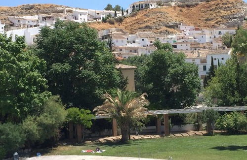 La Alqueria House | Cave House with a spectacular view of the village and across to Sagra