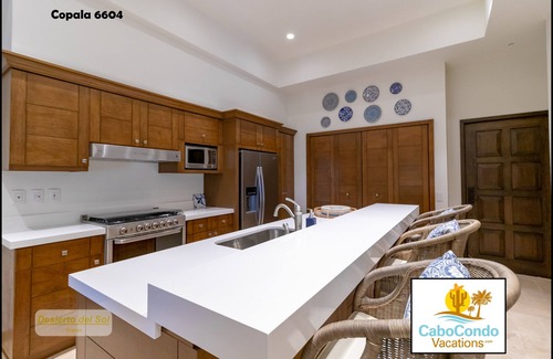 Los Cabos Condo | CCV Quivira-2Bedroom Condo, Rooftop FirePit/HotTub and Golf!