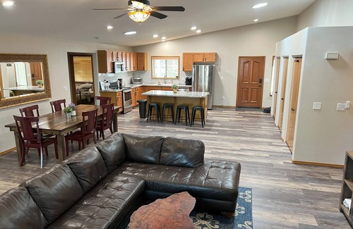 Plumas Eureka Estates House | Central AC: Large 4 bedroom private home, private lot. fenced yard with deck