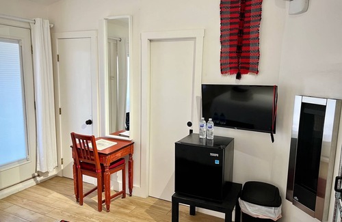 Marfa Apartment | Central Location, Balcony Access at Marfa House Rio Concho