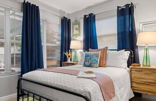 Walsingham House | Central Oasis 4BR Heated Pool Home Close To Beach Parks