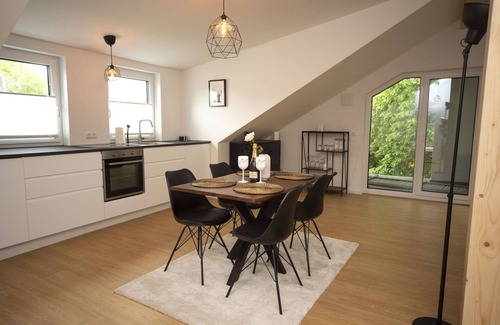 Bayreuth Apartment | Central Penthouse Apartment w/Terrace BBQ