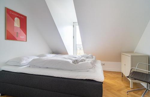 København V Apartment | Central Penthouse with Panoramic Private Terrace