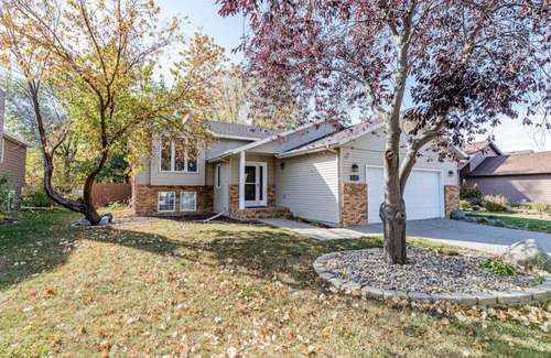 Fargo House | Centrally located home blocks from Bluemont lake
