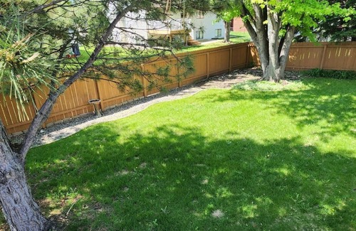 Fargo House | Centrally located home blocks from Bluemont lake