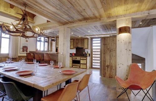 Le Raffort Ski Chalet | Chalet élégant 4* à Méribel, proche télécabine Olympe, 4 chambres, dortoir, hammam et cheminée - FR-1-566-32