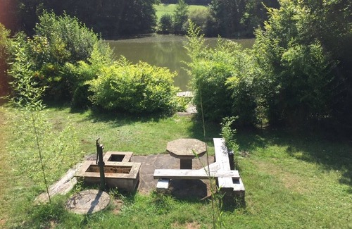 Zittersheim Ski Chalet | Chalet&étang Privé Idéal Pour Animaux, Enfants, Pêcheurs