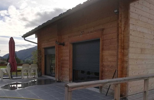Mijoux House | chalet 10 people at the foot of the slopes panoramic view