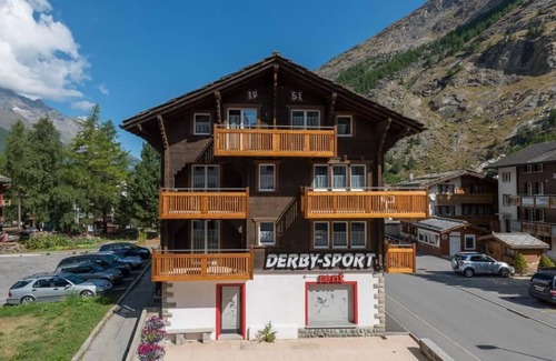 Saas Almagell Apartment | Chalet Alpenrösli by Interhome