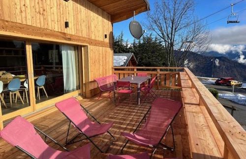 La Lechere Ski Chalet | Chalet chaleureux avec vue sur les montagnes de La Léchère