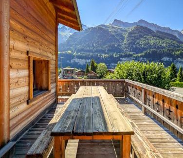 Champery Apartment | Chalet d'exception à Champéry - vue panoramique