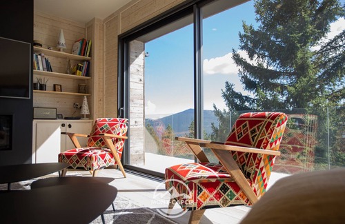 Les Angles Ski Chalet | Chalet D'exception Neuf vue Panoramique Jacuzzi