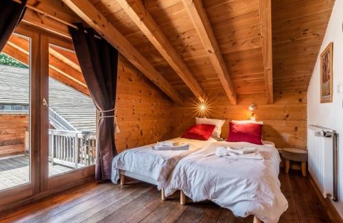 Les Gets Ski Chalet | Chalet de 7 pièces avec jacuzzi et Wi-Fi, proche des télécabines et du centre des Gets - FR-1-671-4