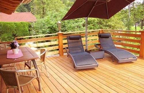 Ramsau bei Berchtesgaden House | Chalet für 1-2 Personen, neuerbautes Holzhaus, 65 qm, Dusche/WC, Terrasse, TV, W-LAN, separates Schlafzimmer, Nichtraucher