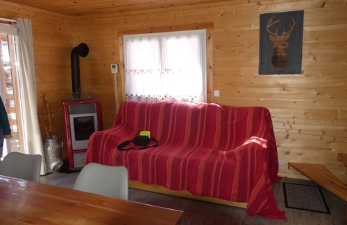 Saint-Leger-les-Melezes Ski Chalet | Chalet in the mountains at the foot of the slopes, sleeps 8.