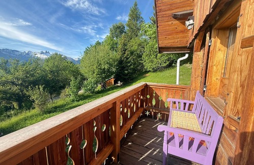 Jarrier Ski Chalet | Chalet 'Gite' with Mountain View