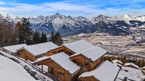 Nendaz Ski Chalet | Chalet Ibex, à côté de la piste de Veysonnaz
