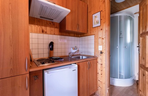 Rouffiac-des-Corbieres Ski Chalet | Chalet 'Japon' with Mountain View, Shared Pool and Private Terrace