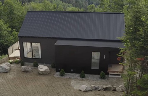Saint-Joseph-de-la-Rive Ski Chalet | Chalet L'estuaire, Haven of peace in the forest with river views, Massif nearby!