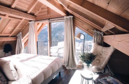 La Salle-les-Alpes Ski Chalet | Chalet Luxueux 10 Pers. à Serre Chevalier - Terrasse, Local à Ski, Navette Gratuite - FR-1-762-18